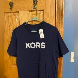 MK Blue Short Sleeve T Shirt